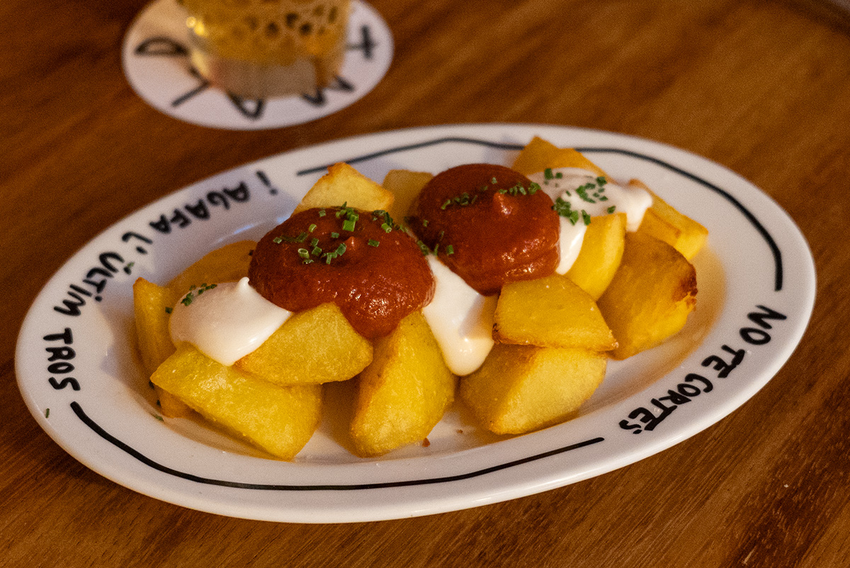 Patatas bravas de Malparit Barcelona