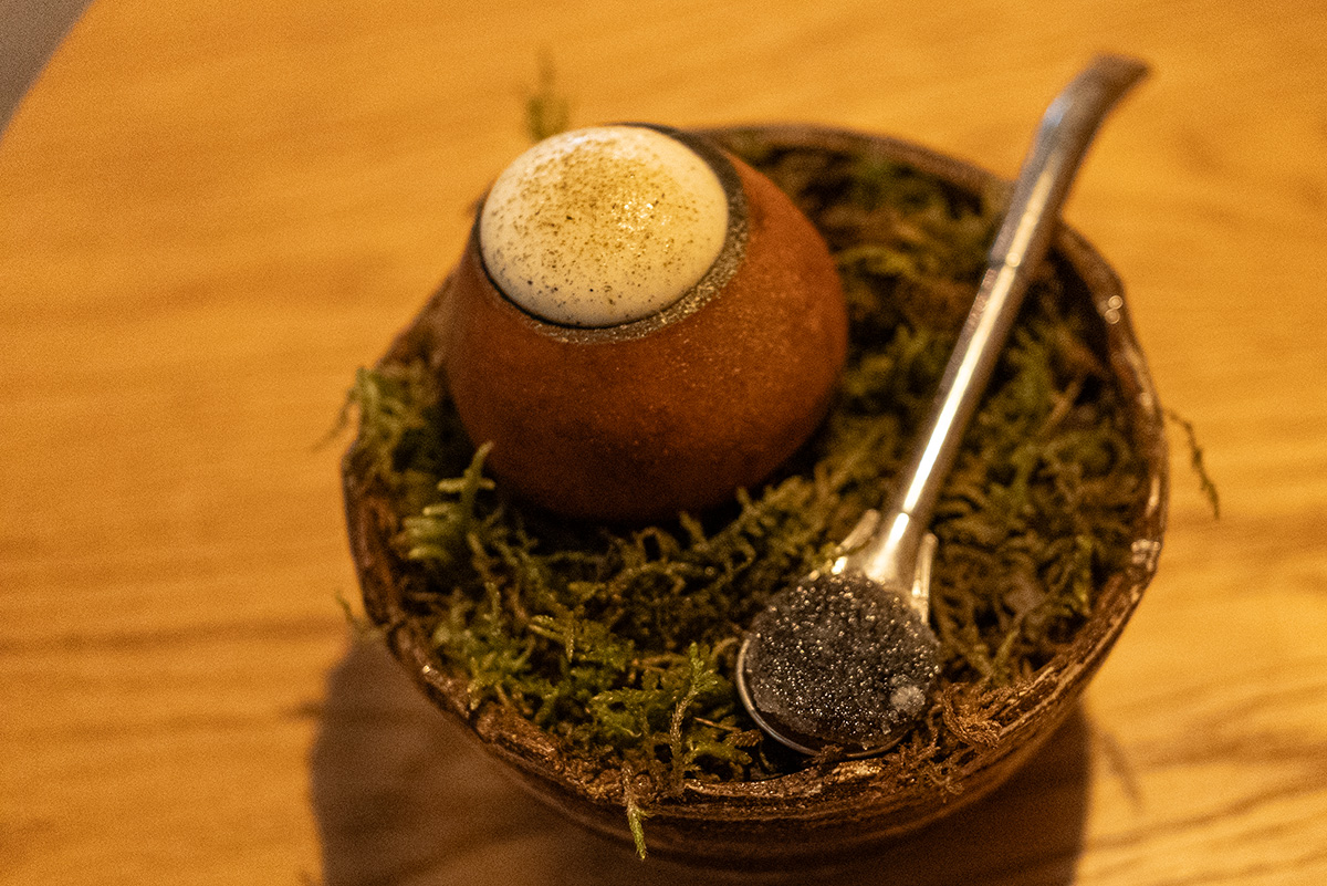 Primer postre en Restaurante Gurí Barcelona