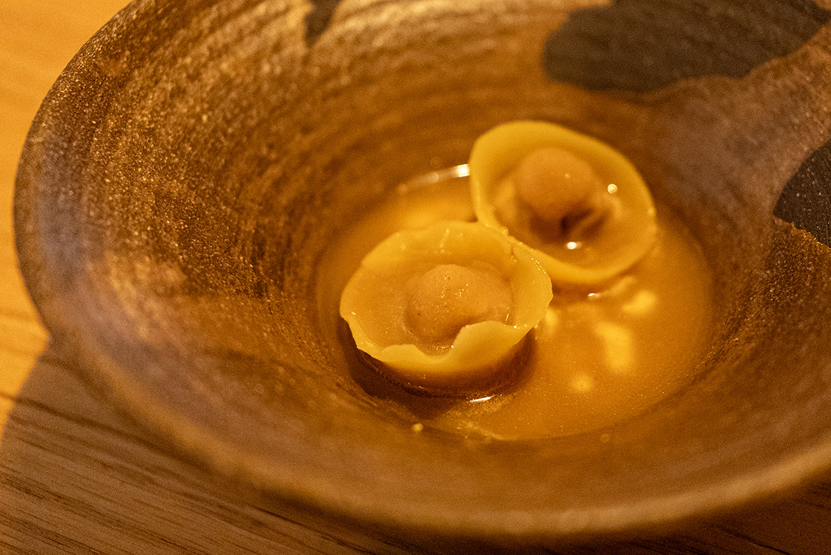Tortellini en Restaurante Gurí Barcelona